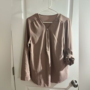 Women's Tan Blouse